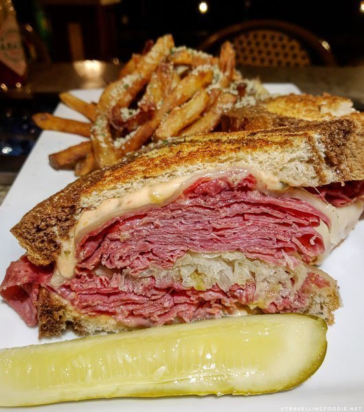 Reuben Sandwich at Meehan's Irish Pub in St. Augustine, Florida