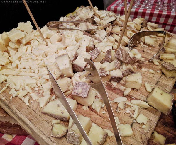 Monforte Dairy Cheese in Montecito Summer Farmers Market in Toronto, Ontario