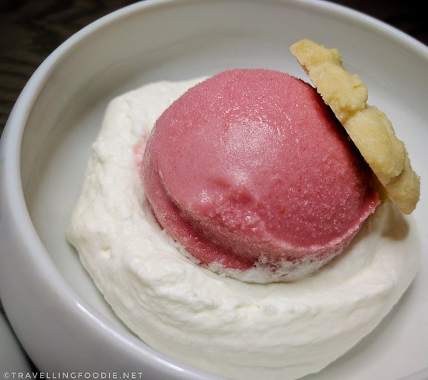 Strawberry Sorbet from Olamaie in Austin, Texas