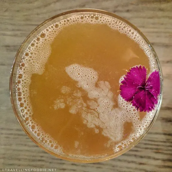 The French School cocktail from Olamaie in Austin, Texas