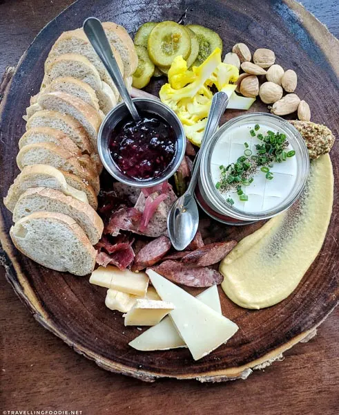 Charcuterie at Preserved Restaurant in St. Augustine, Florida