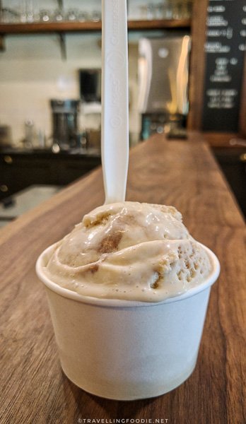 Tiramisu Ice Cream from Prohibition Creamery in Austin, Texas