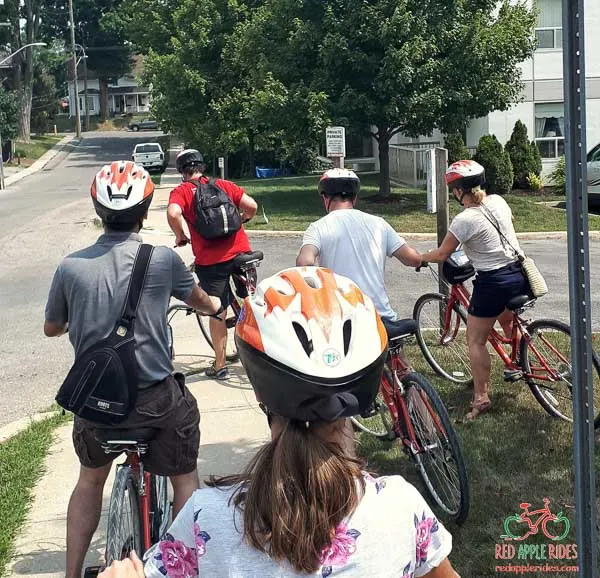 Lunch and Leisure Ride with Red Apple Rides in Port Dover, Norfolk County, Ontario