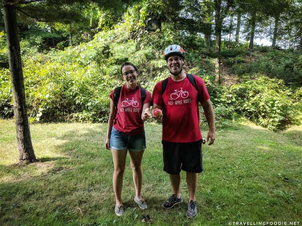 Ashley and Phil of Red Apple Rides in Port Dover, Norfolk County, Ontario