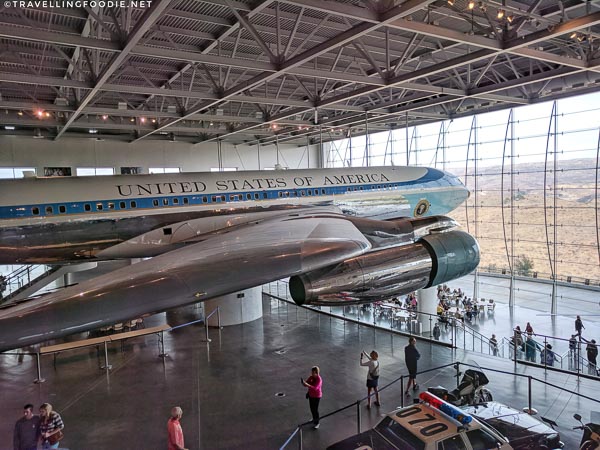 Air Force One Pavilion at Ronald Reagan Presidential Library in Simi Valley, California
