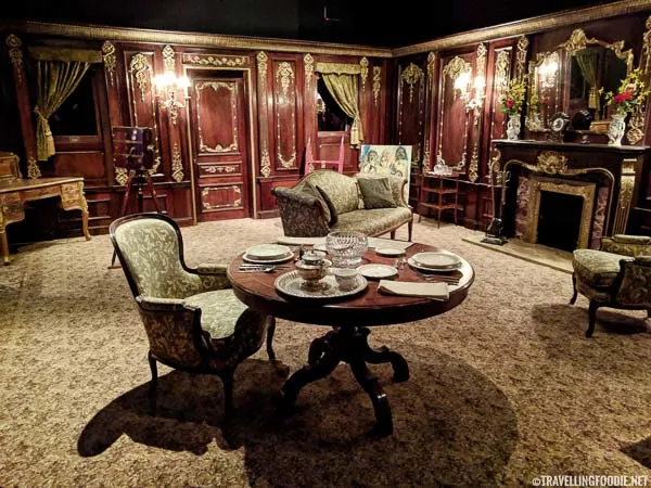 Titanic Suite replica at Ronald Reagan Presidential Library in Simi Valley, California