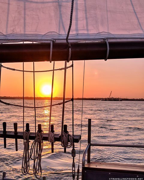 Sunset Views aboard Schooner Freedom sail in St. Augustine, Florida