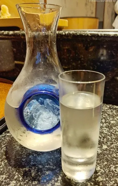 Kokuryu Sake at Shiro's Sushi in Seattle, Washington