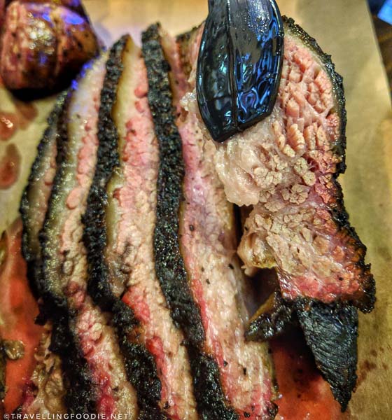 Brisket from Terry Black's Barbecue in Austin, Texas