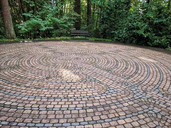 The Labyrinth at The Grotto in Portland, Oregon