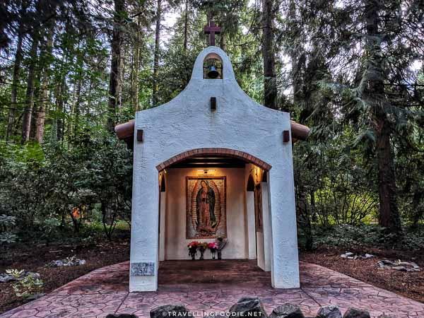 Shrine of Our Lady of Guadalupe at The Grotto in Portland, Oregon