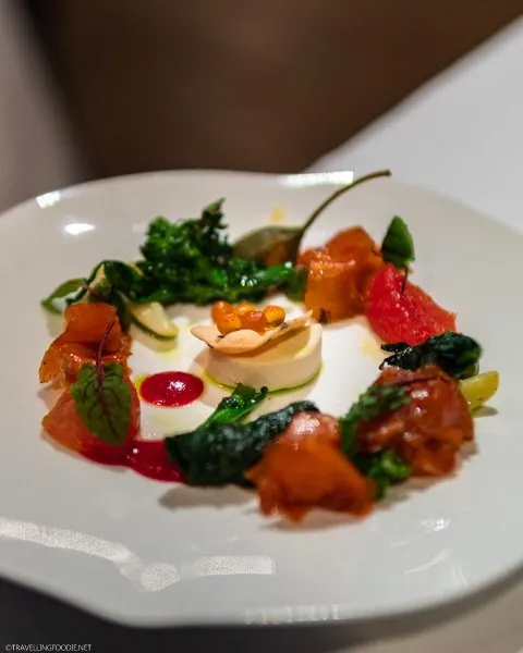 Smoked Trout at George Restaurant in Toronto, Ontario