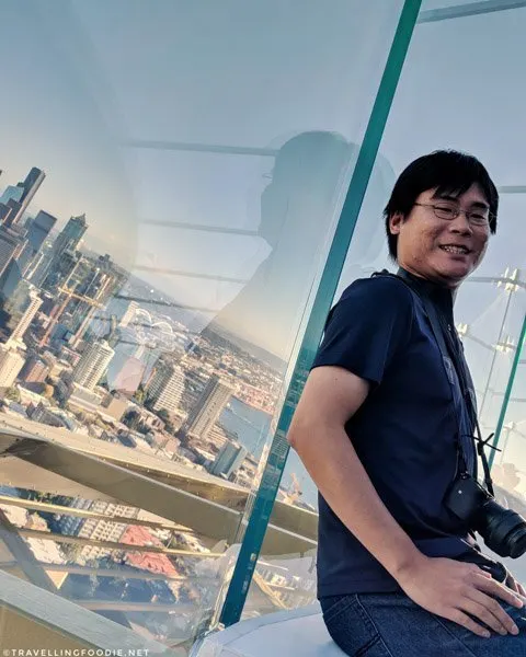 Travelling Foodie Raymond Cua on Skyrisers at Space Needle in Seattle, Washington