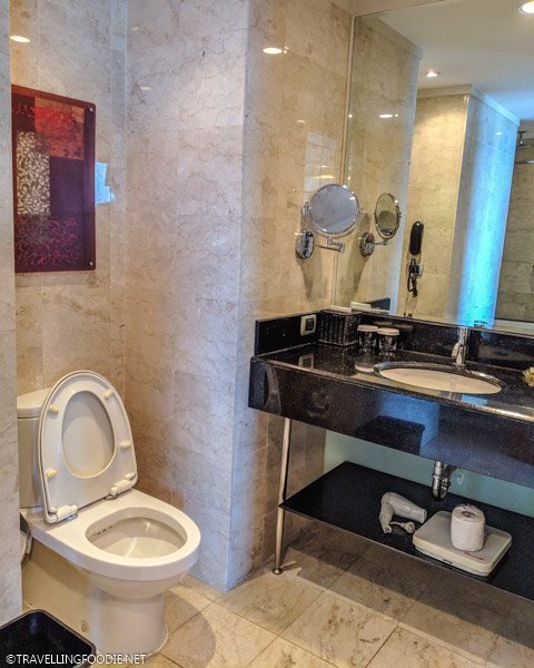 Bathroom at Eastwood Richmonde Hotel in Quezon City, Manila, Philippines