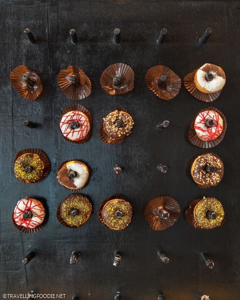 Donut Wall at at Eastwood Cafe Bar in Eastwood Richmonde Hotel, Manila, Philippines