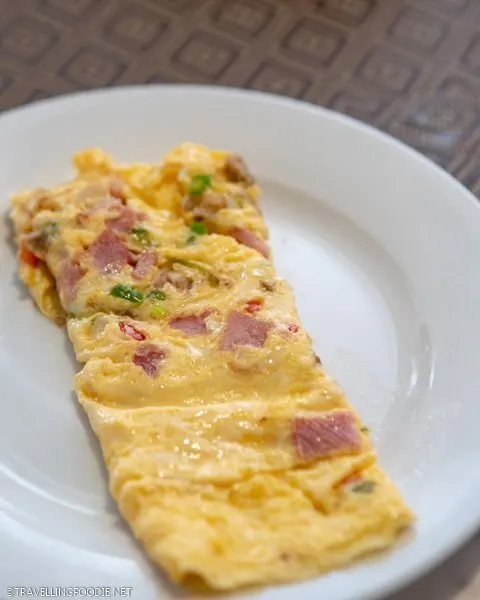 Omelette at Eastwood Cafe Bar Breakfast Buffet in Eastwood Richmonde Hotel, Manila, Philippines