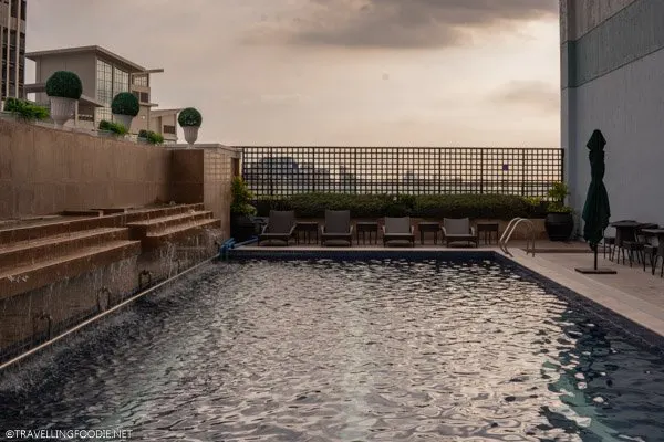 Swimming Pool at Eastwood Richmonde Hotel in Quezon City, Manila, Philippines