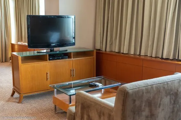 Living Room of One Bedroom Suite Deluxe at Eastwood Richmonde Hotel in Quezon City, Manila, Philippines