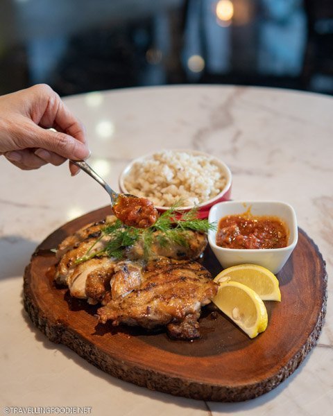 Pollo Puttanesca at Eastwood Cafe Bar in Eastwood Richmonde Hotel, Manila, Philippines
