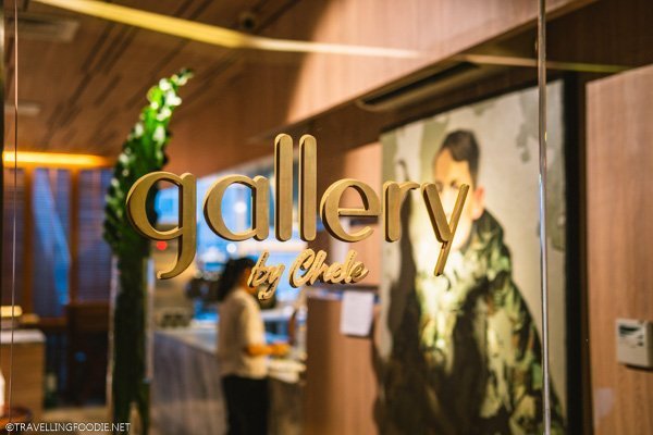 Entrance Sign at Gallery by Chele in Manila, Philippines
