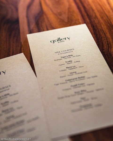Full Experience Menu at Gallery By Chele in Manila, Philippines