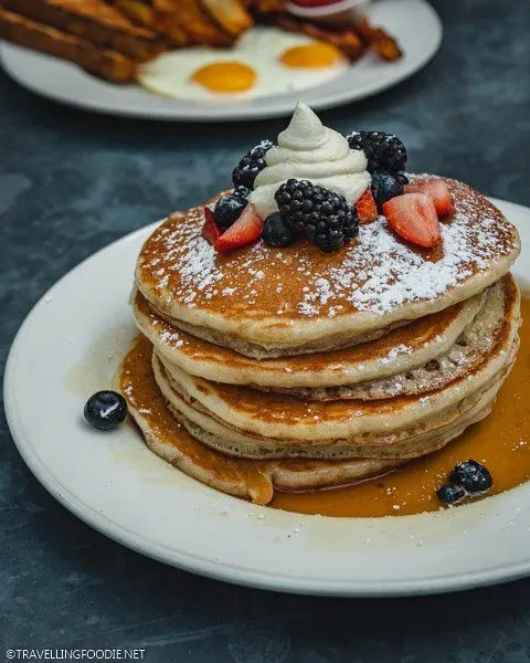 Buttermilk Pancakes at Oxford Exchange in Tampa Bay, Florida
