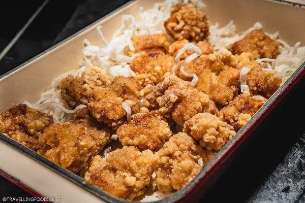 Popcorn Chicken from Crystal Club Lounge at Park Hotel Alexandra in Singapore