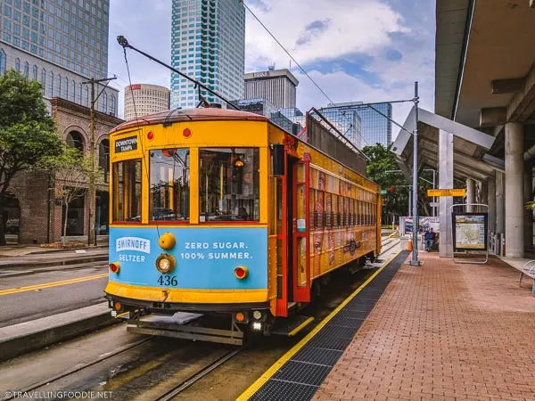 TECO Historic Streetcar in Tampa Bay, Florida