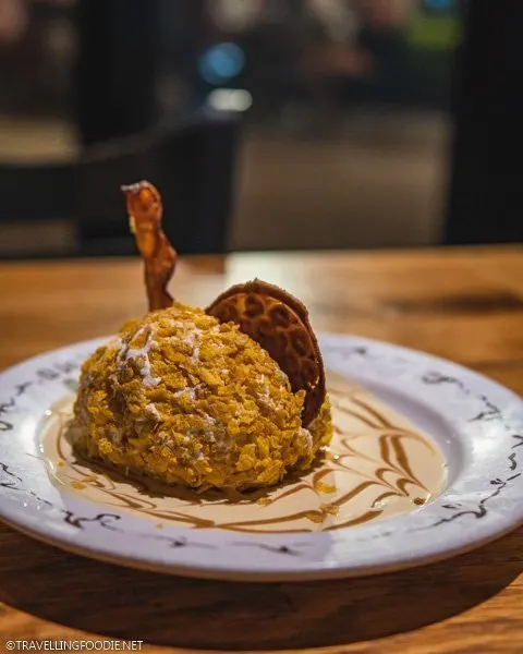Candied Bacon Maple Ice Cream at Ulele in Tampa, Florida