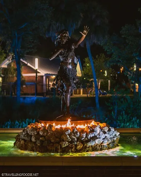 Princess Ulele Statue at Ulele in Tampa, Florida