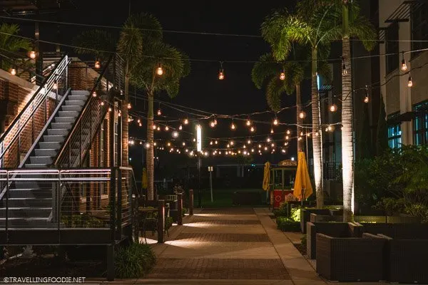 Outdoor Lounge at Ulele in Tampa, Florida