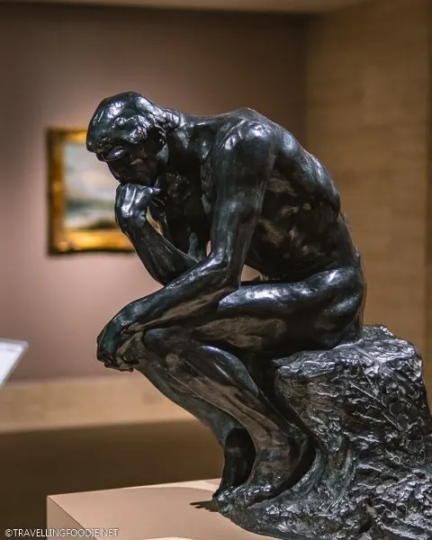 The Thinker at Appleton Museum of Art in Ocala, Florida