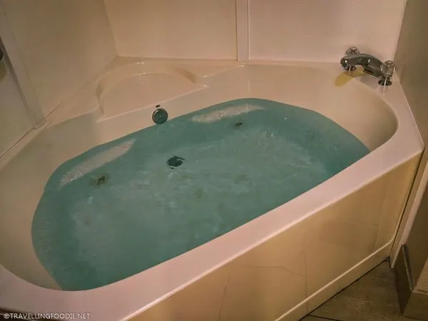 Jacuzzi Hot Tab at Holiday Inn Express Silver Springs in Ocala, Florida