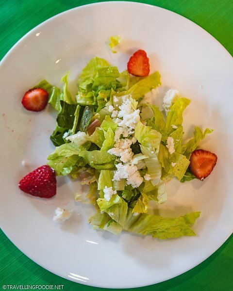 Starberry Salad at Iron Kettle Cooking Series at Lee and Maria's in Kingsville, Ontario