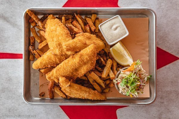 Fish and Chips at Jack's Gastropub in Essex County, Ontario