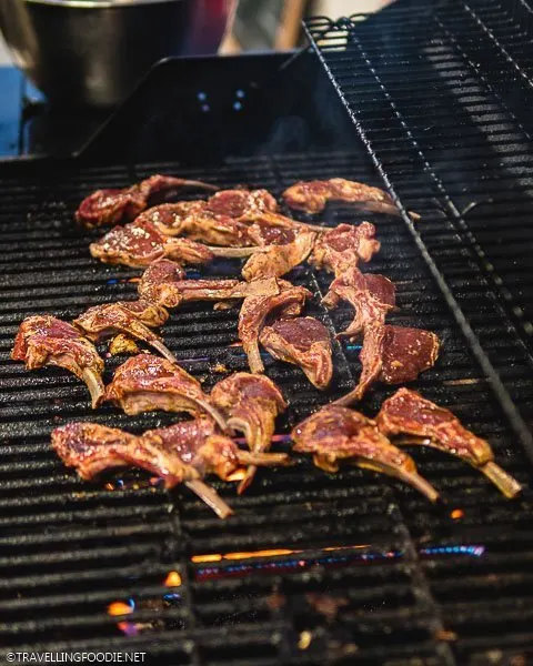 Grilled Lamb Chops at WindsorEats Street Food Festival in Windsor