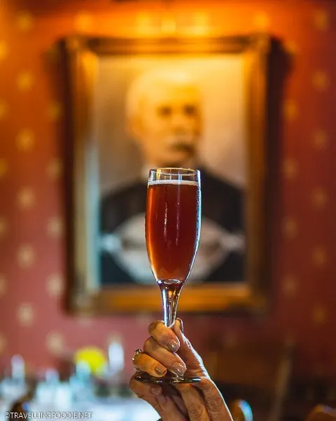 Absinthe cocktail at Rose Villa Restaurant, Southern Table and Bar