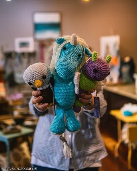 Witch and Whimsy Crochet Dolls at Urban Art Market in Windsor