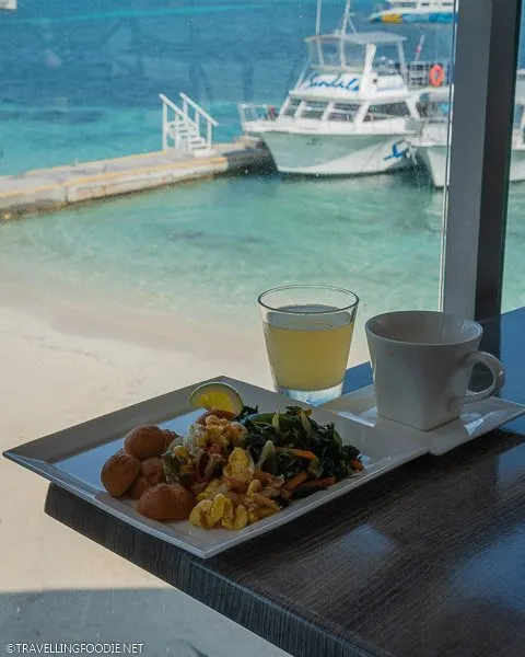 Jamaican Breakfast at Cucina Romana in Sandals Montego Bay, Jamaica