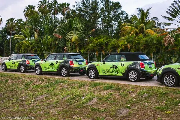 MINI Cooper used for MINI-Routes Tour to Ocho Rios with Islands Routes in Jamaica