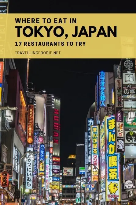 Where To Eat in Tokyo, Japan: 17 Restaurants To Try including Sushizanmai, CoCo Ichibanya, Hoshino Coffee, Ichiran Ramen, Teppan Baby, and more.