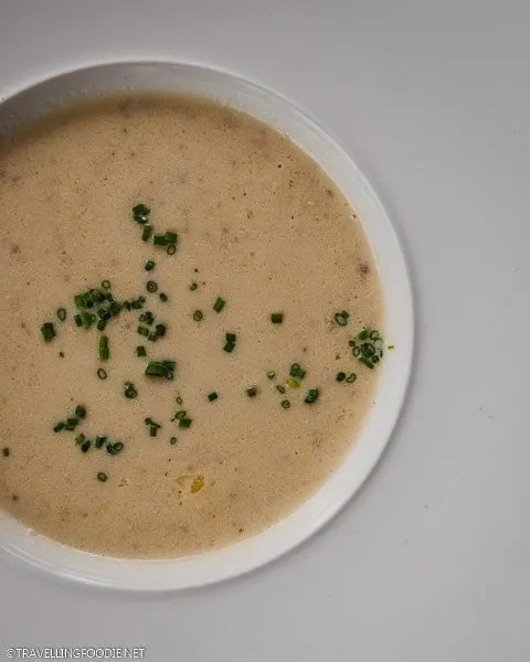 Soup of the Day at Aurum in Steamboat Springs, Colorado