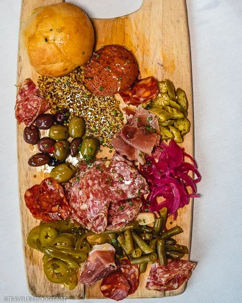 Cured Meat and Cheese Board at Aurum Food and Wine