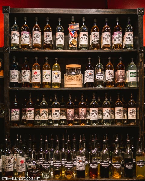 Liquor Cabinet with Lee Spirits at Brooklyn's On Boulder in Colorado Springs