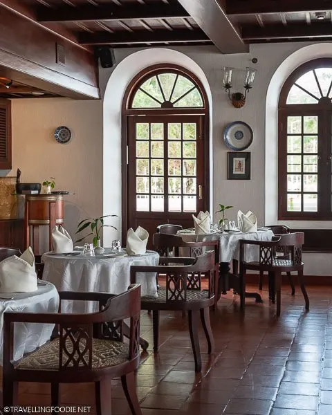 Dining Room at Armory Restobar at Brunton Boatyard Restaurant in Kochi