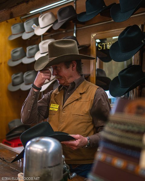 Cowboy Owner at FM Light and Sons in Steamboat Springs