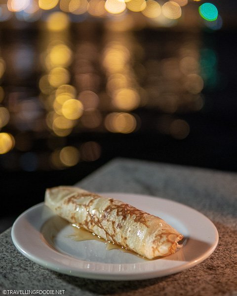 Coconut Pancake at Fort House Hotel Restaurant in Kochi, India