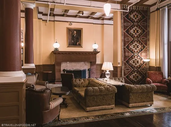 Lobby at Hotel Colorado in Glenwood Springs