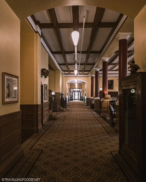 Hallway at Hotel Colorado in Glenwood Springs