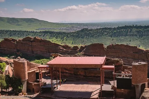 Red Rocks Amphitheatre in Colorado